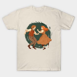 Partying Little Ones - Minimalist - Black - Fantasy T-Shirt